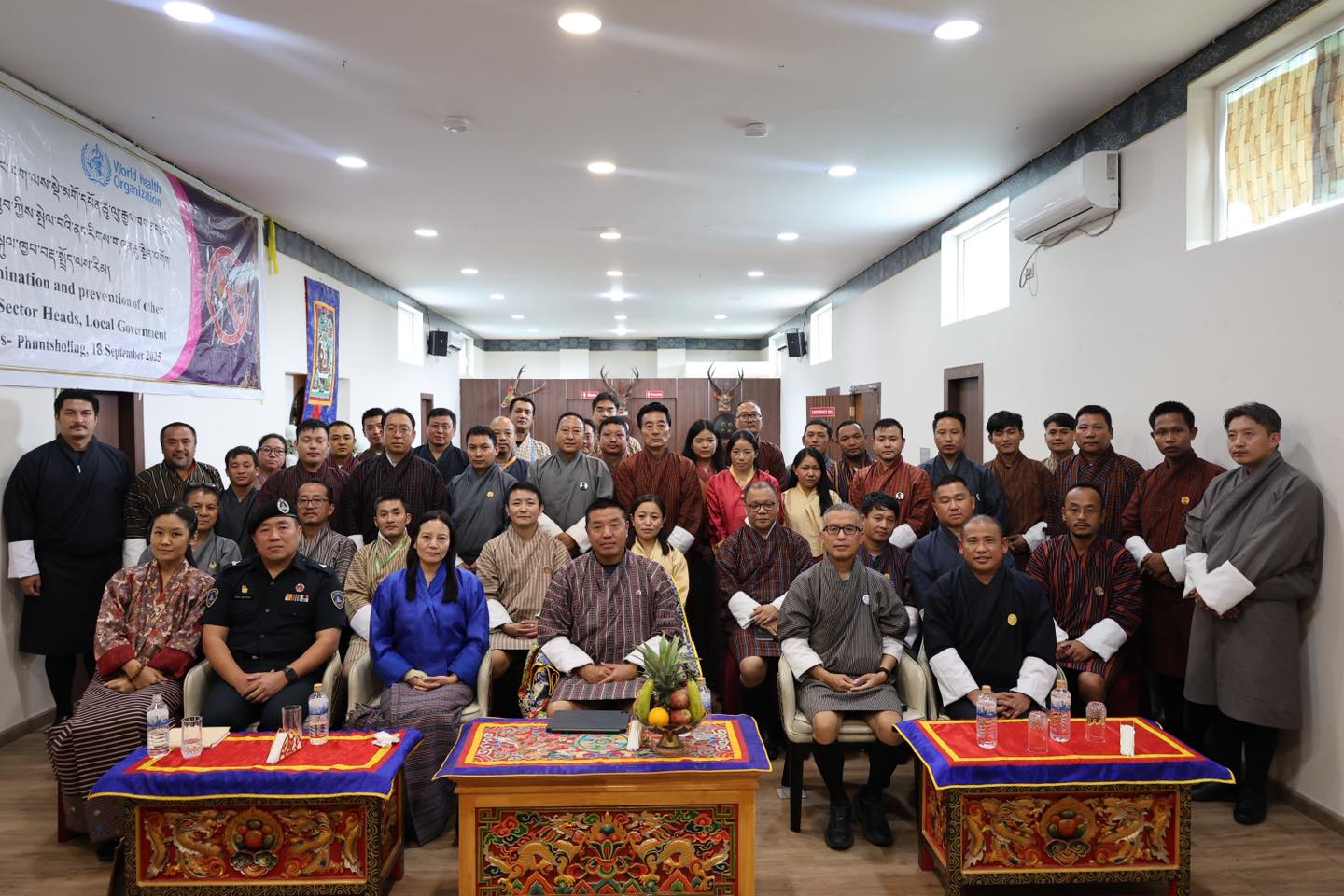 High-Level Malaria Advocacy in Phuentsholing