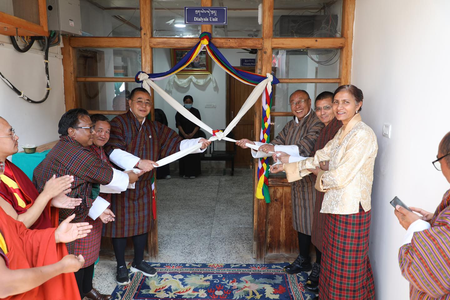 Following the observation of World Health Day at Sheytemi yesterday, the Hon’ble Health Minister inaugurated the Dialysis Unit at Trashigang Hospital.