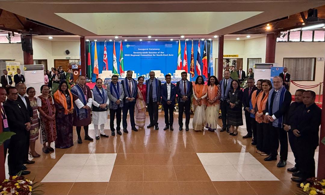 Bhutan at the 79th WHO South-East Asia Regional Committee Session, Dili, Timor-Leste
